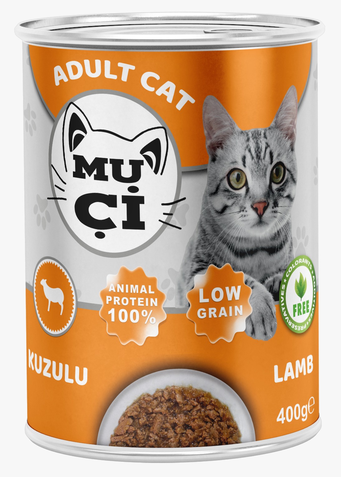 Muçi Konserve Kedi Maması — Kuzu Etli