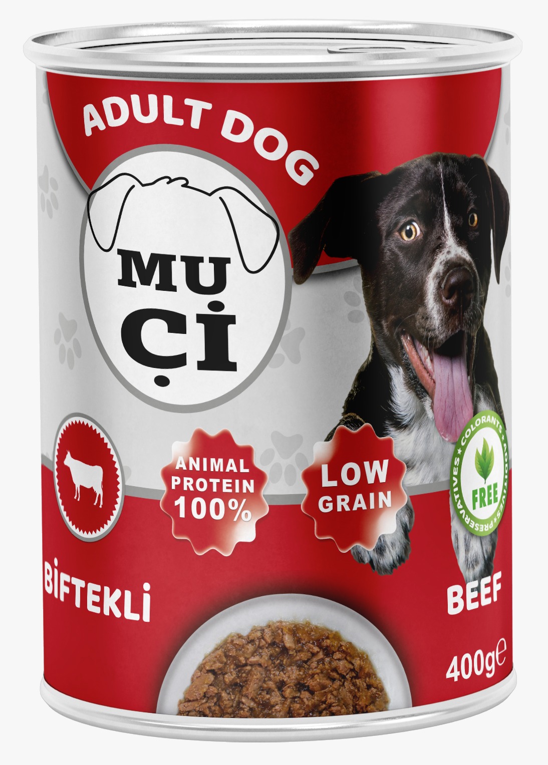 Muçi Konserve Köpek Maması — Sığır Etli