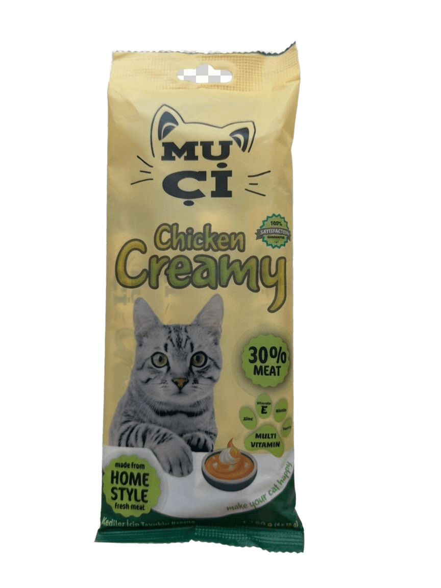 Muçi Islak Krema Mama Kedi — Tavuklu