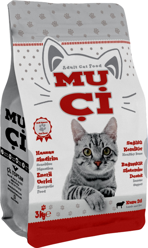 Muçi Yetişkin Kedi Maması — Kuzu Etli