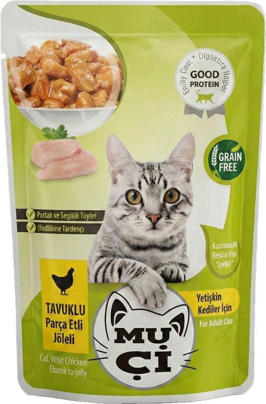 Muçi Jöleli Yaş Mama Kedi — Tavuklu